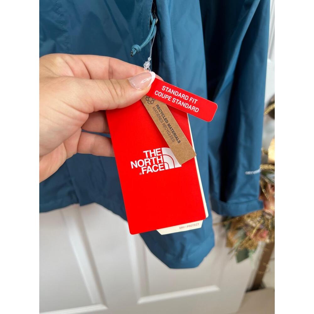 The North Face Jacket Mens Size M Blue DryVent Hooded Water Resistant - Picture 10 of 12